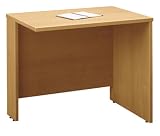 Corsa Light Oak Finish 36 Return Bridge by Bush Furniture Office Product