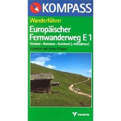 Kompass Wanderf�hrer, Europ�ischer Fernwanderweg E 1