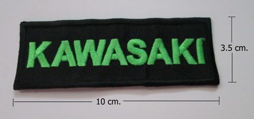 New KAWASAKI Embroidered Iron On Patches