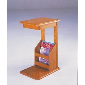 <b>RTA Furniture 5649AM Sofa Server With Magazine Rack</b>