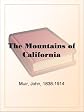 The Mountains of California (John Muir Library)