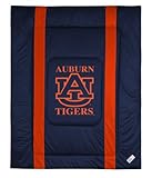 Auburn Tigers ( University Of ) NCAA Sideline Twin Bed/Bedding Sports Comfo ....