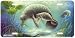 License Plate Tag - Manatee Serenity