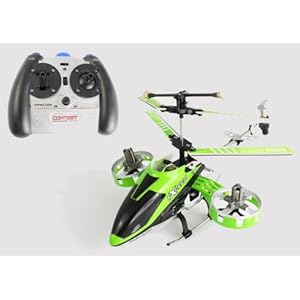 4-ch Mini Infrared Rc Heli with Gyro (Green) 4 Channel Rc Helicopter