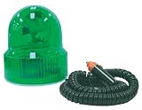 Blazer C45G Revolving Beacon Signal Light with Magnetic Base in Green