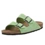 Birkenstock Arizona Nubuck Sandal,Cactus,38 M EU