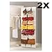 Vktech Hat Bag Clothes Organizer Hanging Cap Rack Holder Over Door Straps with 16 Hook