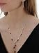 Beautiful Crystal Rhinestone Necklace and Matching Earrings Red and Clear