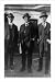 Historic Print (L): [Group portrait, standing, left to right: Jose C. Delgado, Victoriano Huerta, Abraham F.