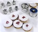 Linzer Cookie Cutter Set - Christmas