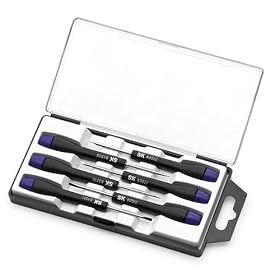 SK Hand Tools 83500 6-Piece Micro Screwdriver Set