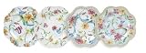 Spode Home Accents Collection 9-Inch Accent Plates, Set of 4 - Exotic Garden