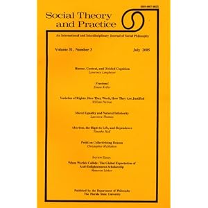 Social Theory and Practice by 