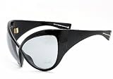 Tom Ford Tf 219/S Daphne Black Frame/Grey Lens 71Mm