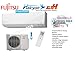 Fujitsu - 1.3 Ton 15000 BTU Cooling Heating - Ductless Split AC Wall Mounted Air Conditioning System - 25.3 SEER Energy Star Hyper Heat Low Temp Heating Built-in Wi-Fi