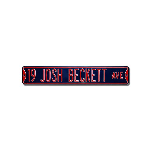 Authentic Street Signs Boston Red Sox Josh Beckett Street Sign