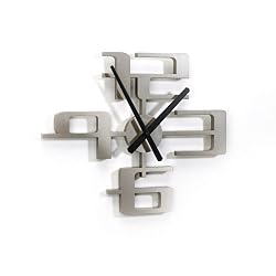 Umbra Big Time Wall Clock, Nickel