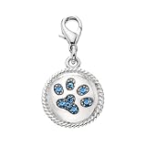 Crystal Paw Charm