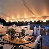 Patio String Lights - Awning Attachment (White) (6 lights)