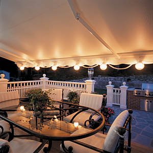 patio awning lights