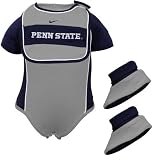 Nike Penn State Nittany Lions Infant Bib & Booties Set