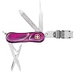 Wenger 16971 Translucent Nail Clipper, Watermelon Pink
