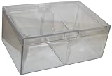 250ct Box - 2-PIECE Plastic Card Holder Box by Ultra Pro
