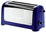 Dualit 45376 Lite 4-Slice Toaster, Soft Touch Cobalt Blue