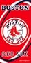 BOSTON RED SOX 100% Cotton Full Size 30" by 60" BEACH / BATH TOWEL