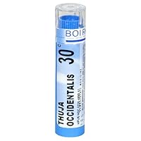 Boiron Homeopathic Medicine Thuja Occidentalis, 30C Pellets, 80-Count Tubes (Pack of 5)