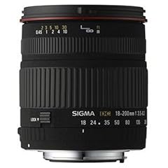 Sigma 18-200mm F3,5-6,3 DC Objektiv (62mm Filtergewinde) f�r Pentax
