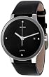 Rado Women's R30927715 Centix Jubile Black Leather Bracelet Watch from Rado