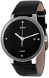 Rado Women's R30927715 Centix Jubile Black Leather Bracelet Watch