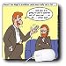 Londons Times Famous People Places Books Cartoons - Van Goghs Annoying Uncle - Mouse Pads
