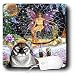 Cindy Thorrington Haggerty Earth Animals Spirits - Lucid Dreams of the Panther - Mouse Pads