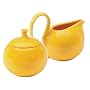 Livestrong by Chantal Jasmine Sugar and Creamer Set, Glossy Golden Yellow