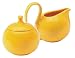 Livestrong by Chantal Jasmine Sugar and Creamer Set, Glossy Golden Yellow