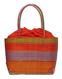 Colorful Straw / Beach / Shopper / Tote Bag