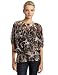 Kenneth Cole Women's Dolman Sleeve Top, Pinecone, 8