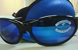 Costa del Mar MP2 MP 11 BMGLP Black frame Blue Mirror Glass 400