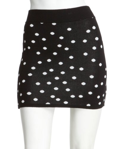 2b Polka-Dot Bodycon Skirt 