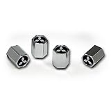 Mitsubishi Black Valve Cap Set