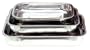 3PC SS SERVING TRAYS:U-88123