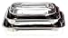 Kitchen & Housewares : 11'-12.5'-14.5' STAINLESS STEEL BAKING TRAY 3-PIECE SET