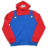 スーパーマリオ コスチュームパーカー（マリオ） Mサイズ ［並行輸入品］