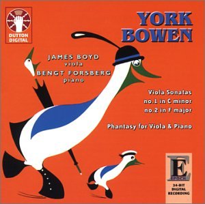 CD-Charts  Used : York Bowen: Viola Sonatas No. 1 & No. 2; Phantasy for Viola & Piano