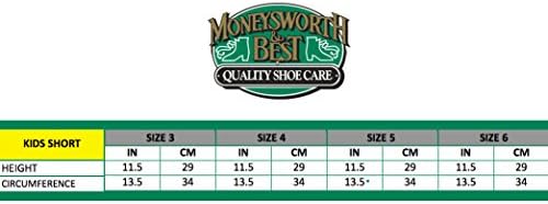 Moneysworth and Best Kid's Rubber Rain Welly Boots, 6, Black