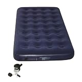 Greatland Air Bed with Pump - Blue (Twin)