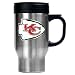 Great American Kansas City Chiefs Free Form Logo Stainless Steel Travel Mug