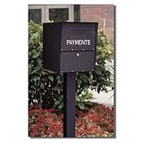 Architectural Mailboxes 5103G Oasis Drop Box 20x13.5x18.5 Inch - Pearl Gray